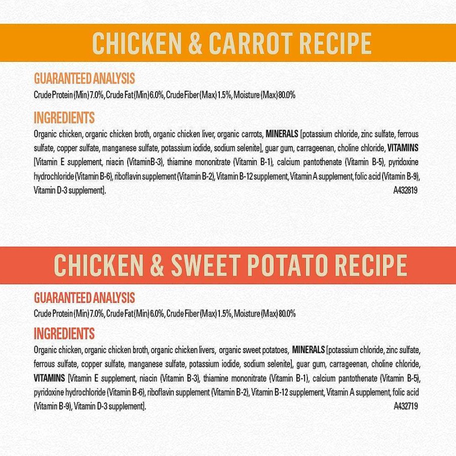 Dogs Purina Wet Dog Food | Beyond Organic Wet Dog Food Variety Pack Chicken & Sweet Potato Recipe And Chicken & Carrot Recipe