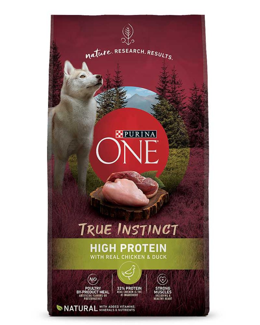 Dogs Purina Dry Dog Food | Purina One True Instinct High Protein With Real Chicken & Duck Dog Food