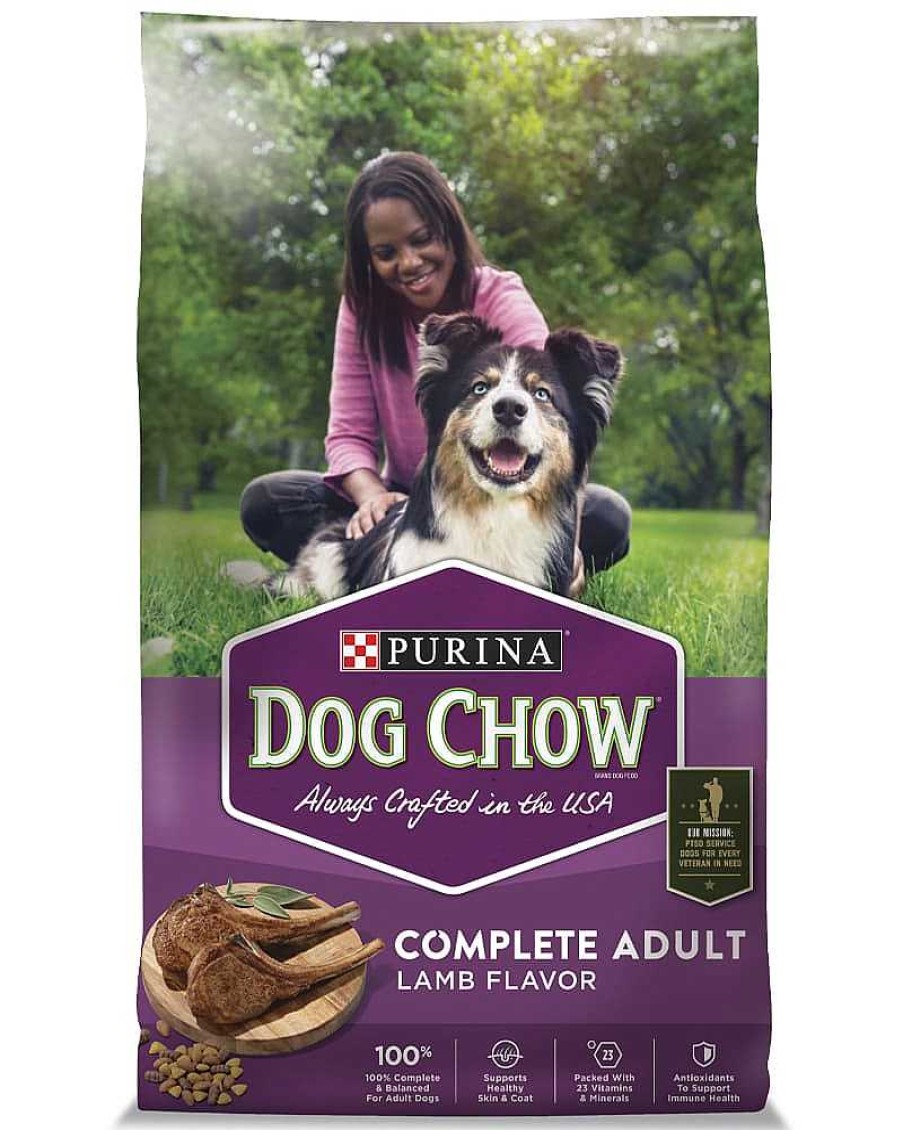 Dogs Purina Dry Dog Food | Purina Dog Chow Complete Adult Lamb Flavor Dry Dog Food