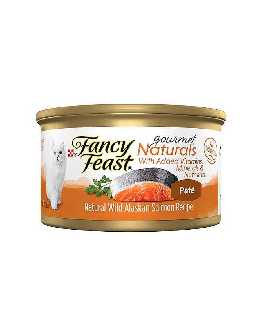 Cats Purina Wet Cat Food | Fancy Feast Gourmet Naturals Natural Wild Alaskan Salmon Recipe Wet Cat Food