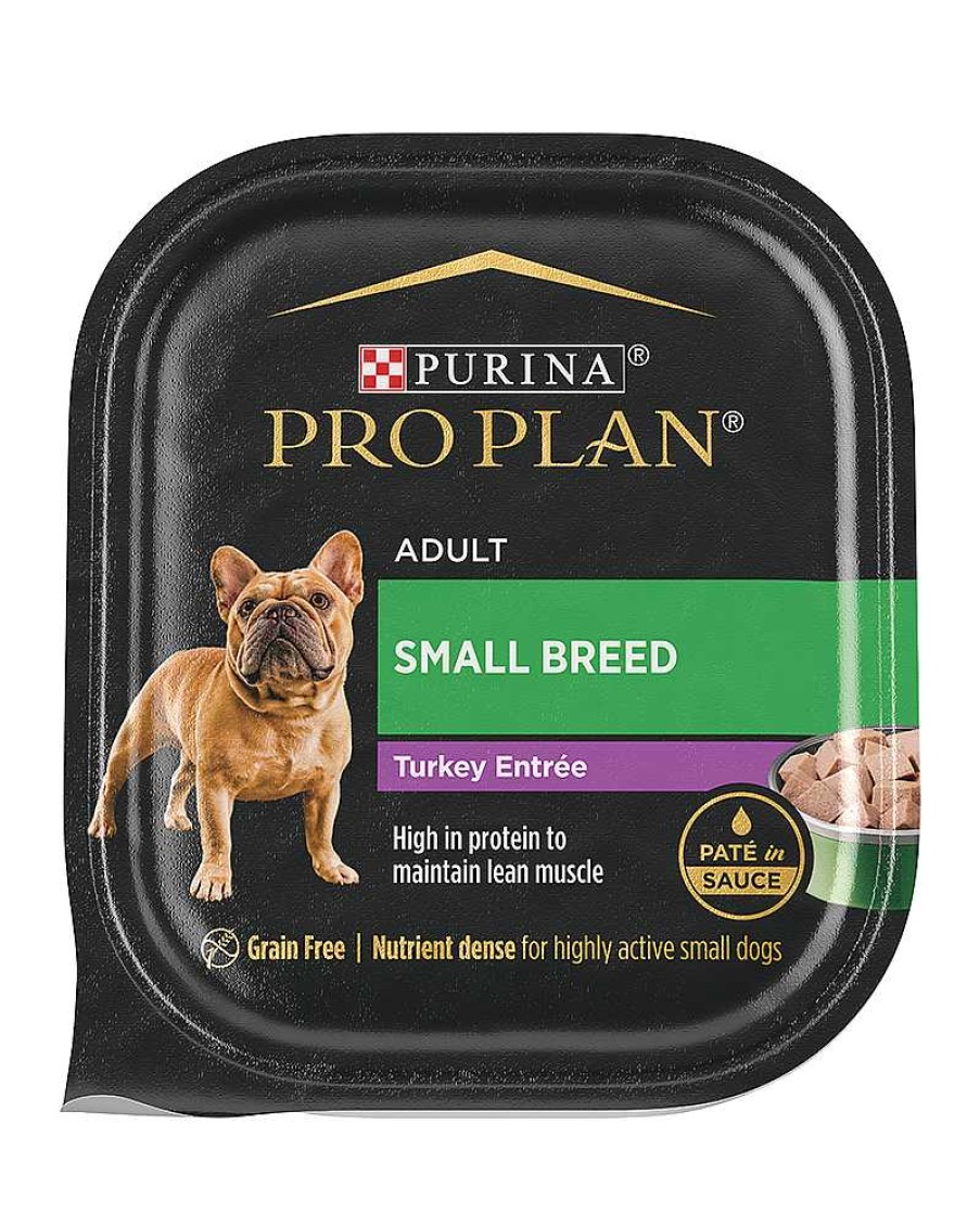 Dogs Purina Wet Dog Food | Pro Plan Adult Small Breed Dog Turkey Entr E Pat In Sauce