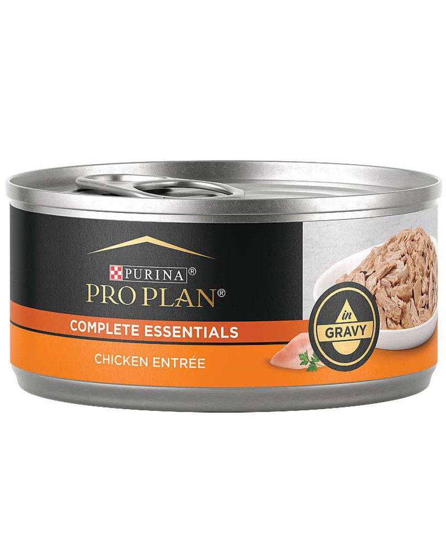 Cats Purina Wet Cat Food | Pro Plan Complete Essentials Chicken Entr E In Gravy Wet Cat Food