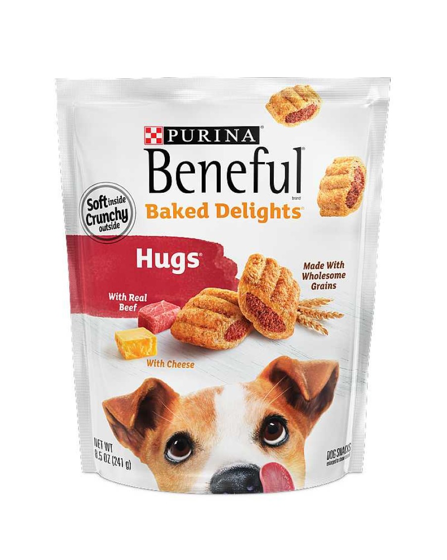 Dogs Purina Dog Chews | Beneful Baked Delights Hugs Dog Treats