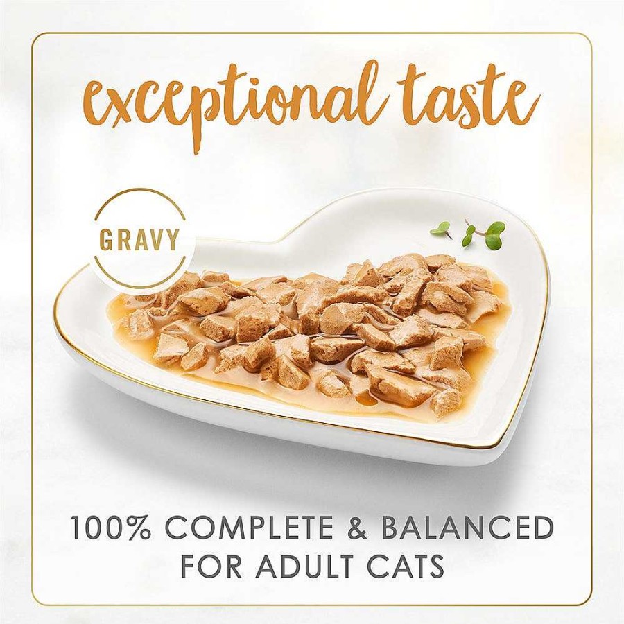 Cats Purina Wet Cat Food | Purina Fancy Feast Gravy Lovers Chicken Hearts And Liver Feast Gourmet Cat Food In Wet Cat Food Gravy