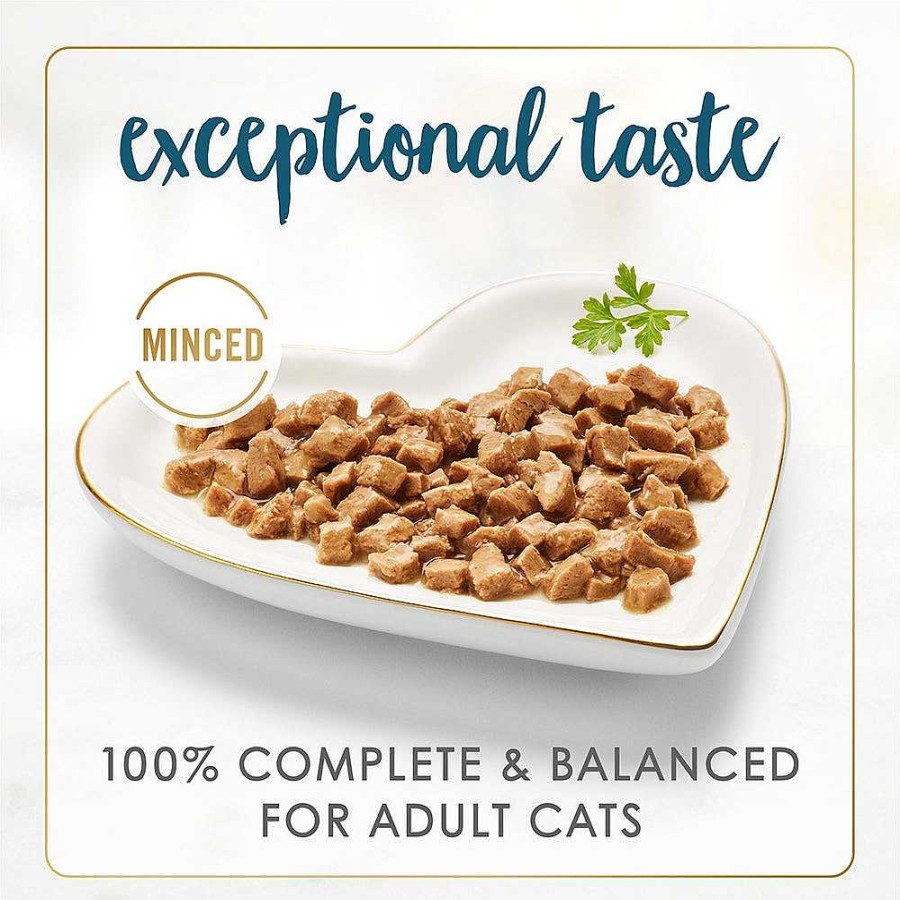 Cats Purina Wet Cat Food | Fancy Feast Senior 7+ Minced Tuna Feast In Gravy