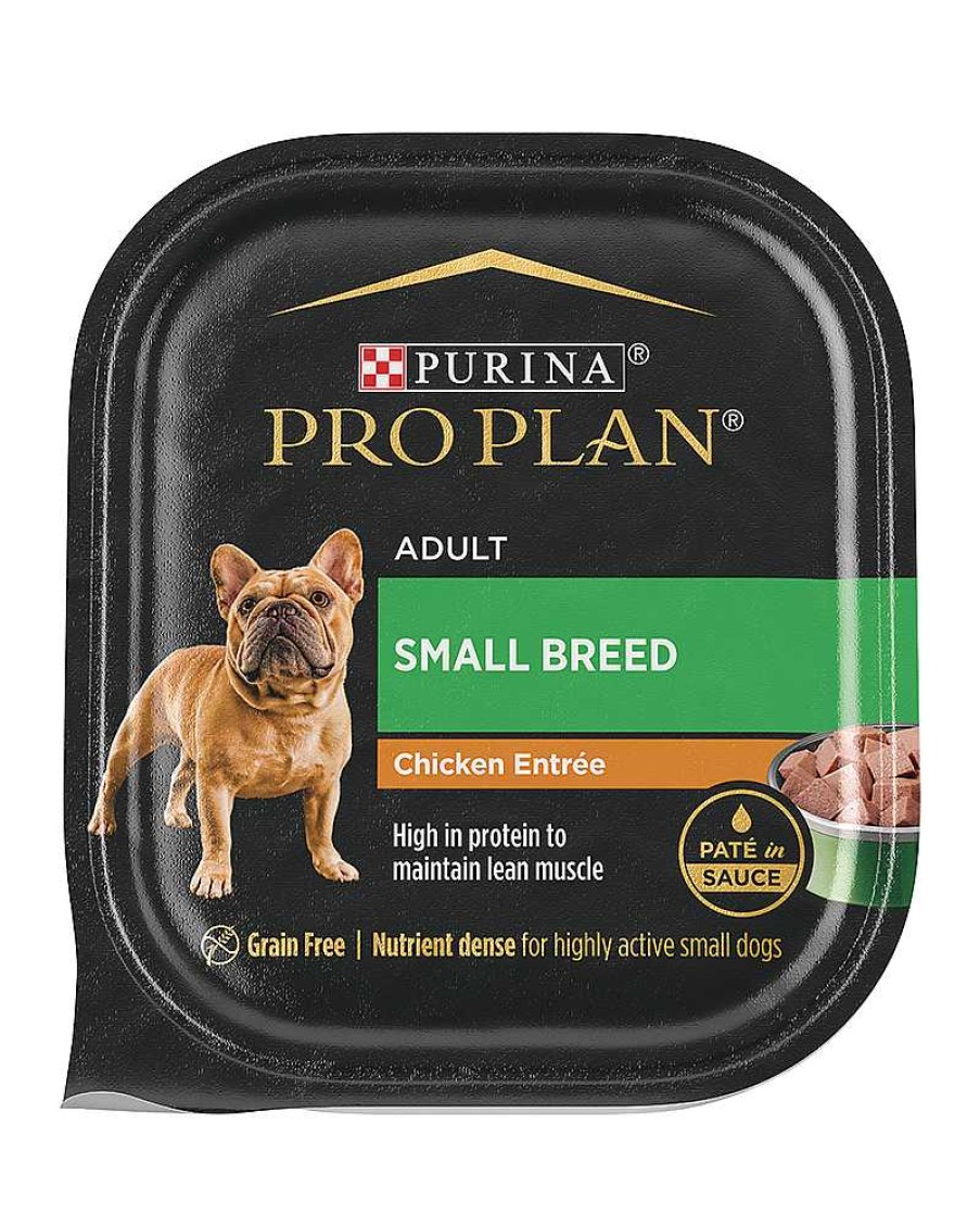 Dogs Purina Wet Dog Food | Pro Plan Adult Small Breed Dog Chicken Entr E Pat In Sauce