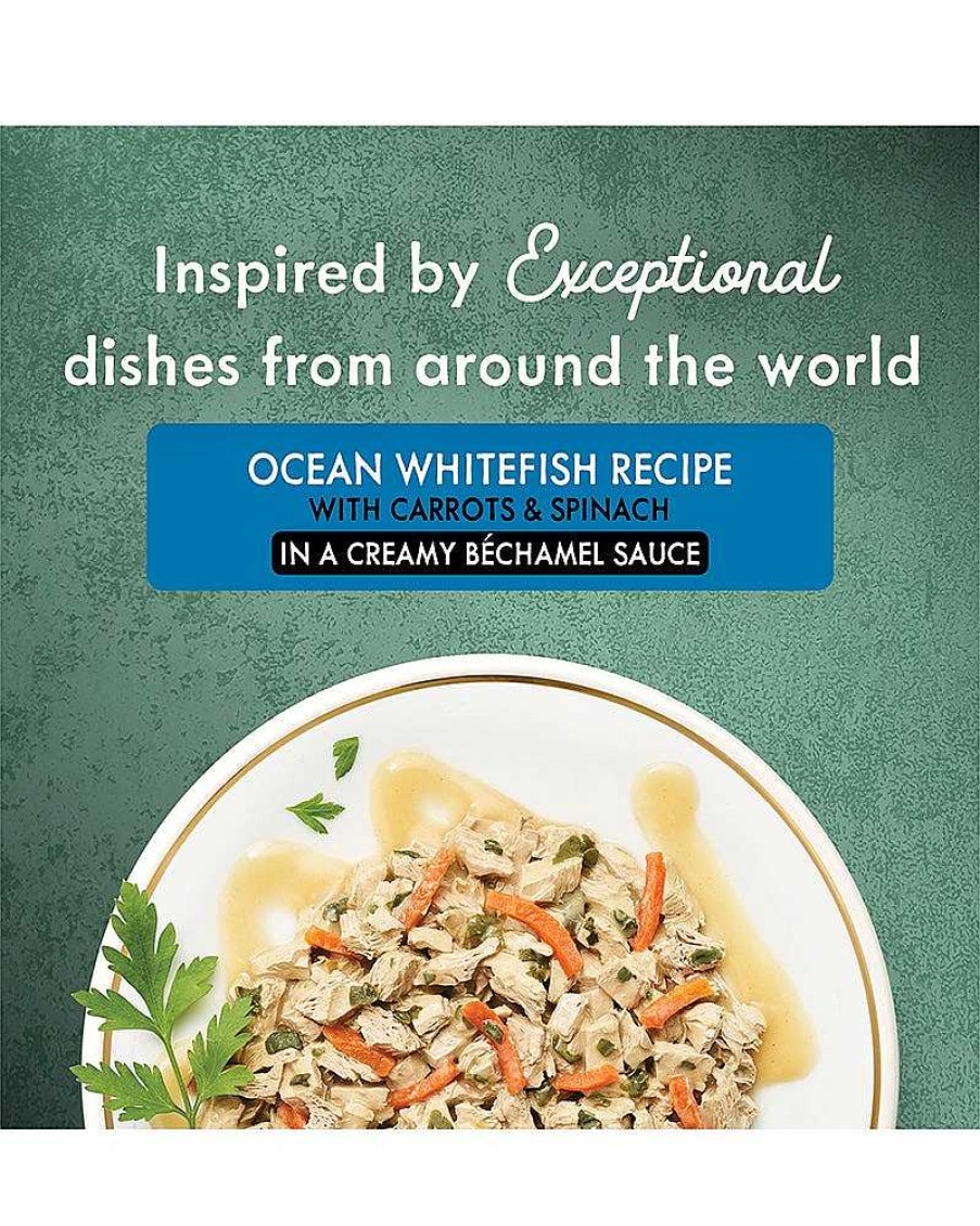 Cats Purina Wet Cat Food | Fancy Feast Medleys Ocean Whitefish With Carrots & Spinach In A Creamy B Chamel Sauce