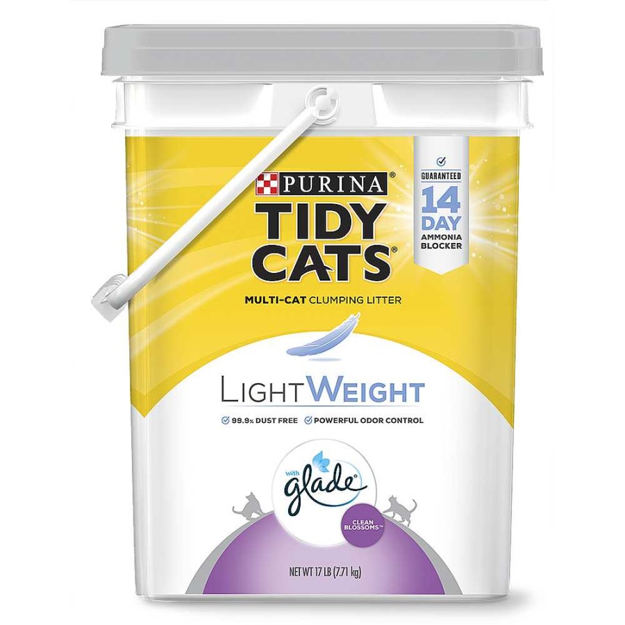 Cats Purina Clumping Litter | Tidy Cats® Lightweight With Glade® Clean Blossoms Cat Litter