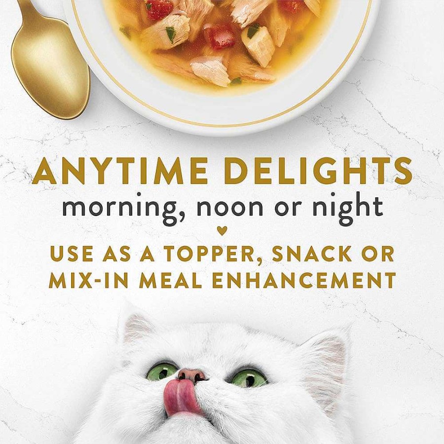 Cats Purina Cat Toppers & Complements | Fancy Feast Wet Cat Food Complement With Tuna & Vegetables In A Decadent Silky Broth