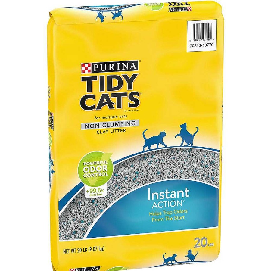 Cats Purina Non-Clumping Litter | Tidy Cats® Instant Action® Non-Clumping Cat Litter