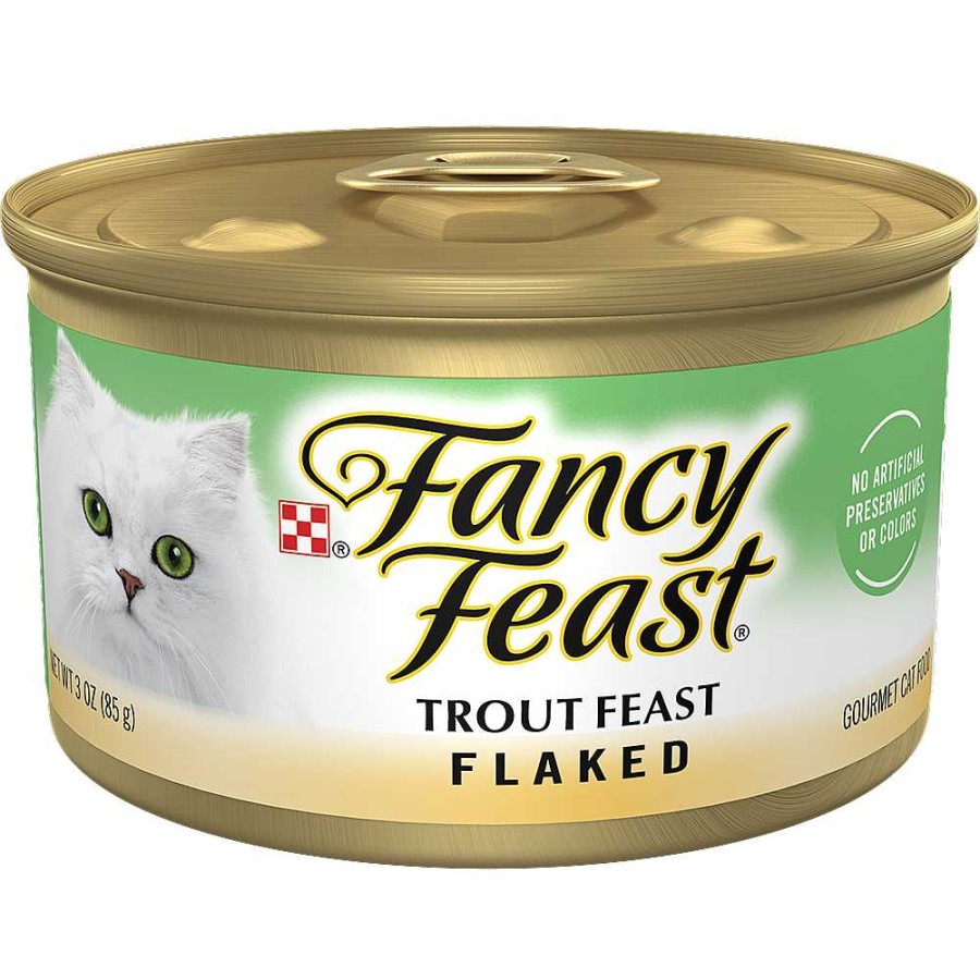 Cats Purina Wet Cat Food | Purina Fancy Feast Wet Cat Food Flaked Trout Feast