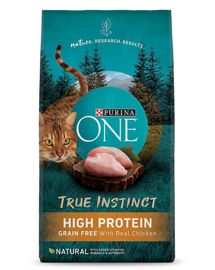 Cats Purina Dry Cat Food | Purina One True Instinct Grain Free With Real Chicken Dry Cat Food