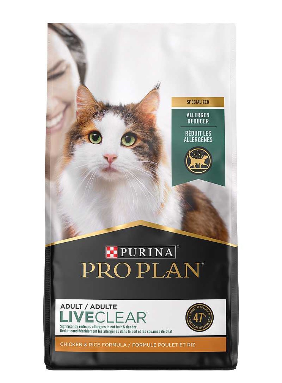 Cats Purina Dry Cat Food | Pro Plan Liveclear Allergen Reducing Chicken & Rice Formula Dry Cat Food