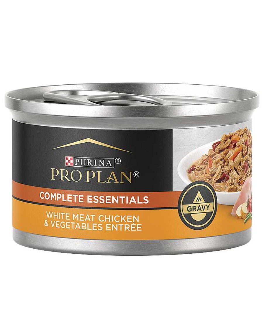 Cats Purina Wet Cat Food | Pro Plan Complete Essentials White Meat Chicken & Vegetable Entr E In Gravy Wet Cat Food