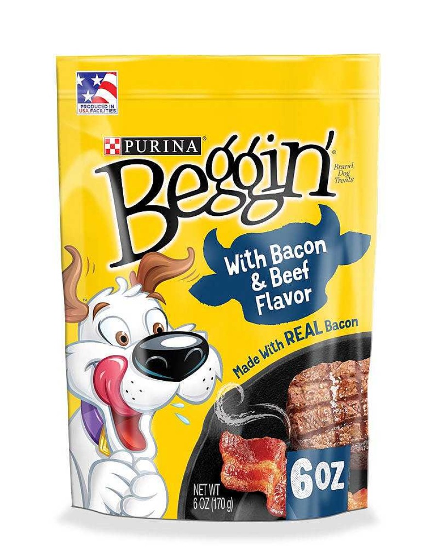 Dogs Purina Dog Jerky & Strips | Beggin' With Bacon And Beef Flavor Dog Treats