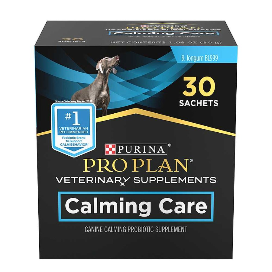 Dogs Purina Dog Supplements | Purina Pro Plan Veterinary Supplements Calming Care Dog Probiotic Anxiety Supplement