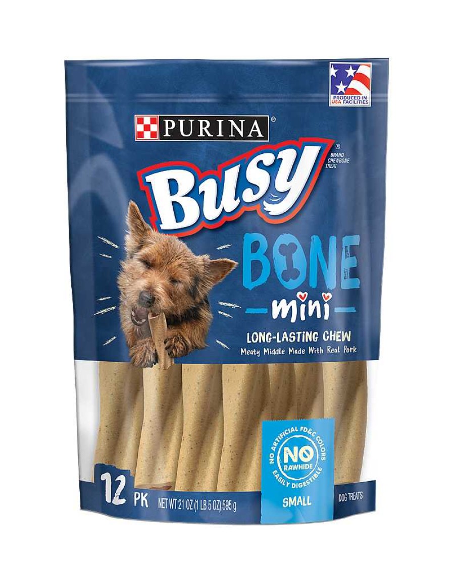 Dogs Purina Dog Chews | Busy Bone Mini Chew Treats For Small Dogs