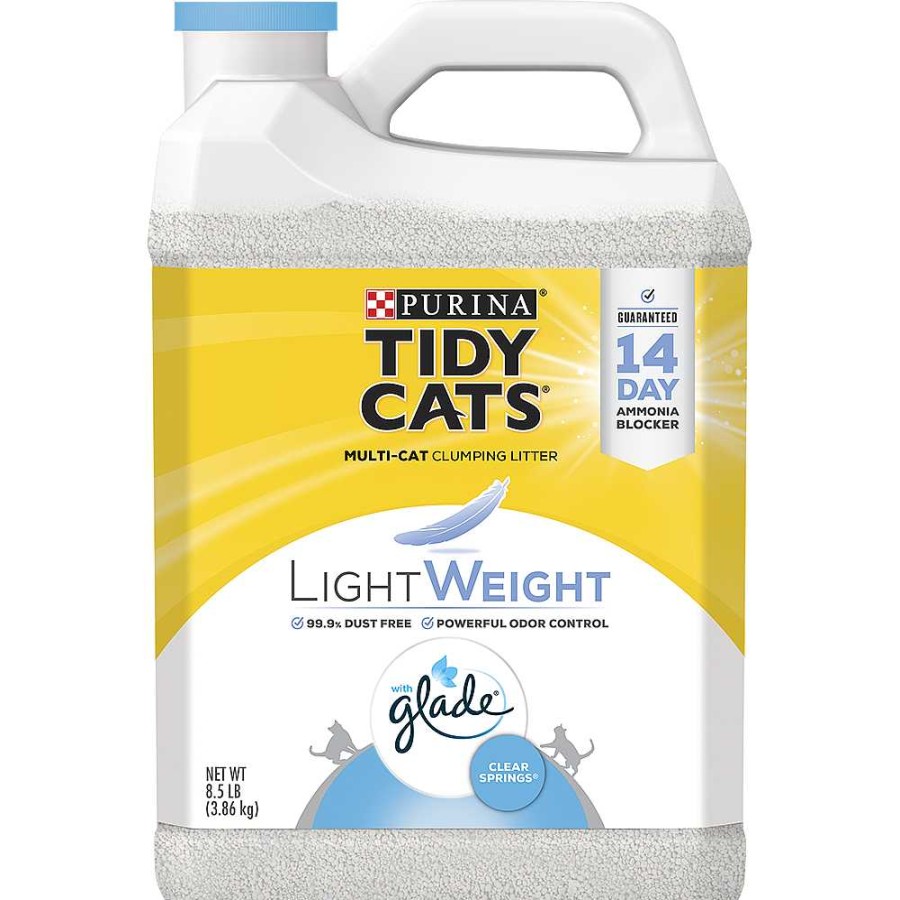 Cats Purina Clumping Litter | Tidy Cats® Lightweight With Glade® Clear Springs® Cat Litter