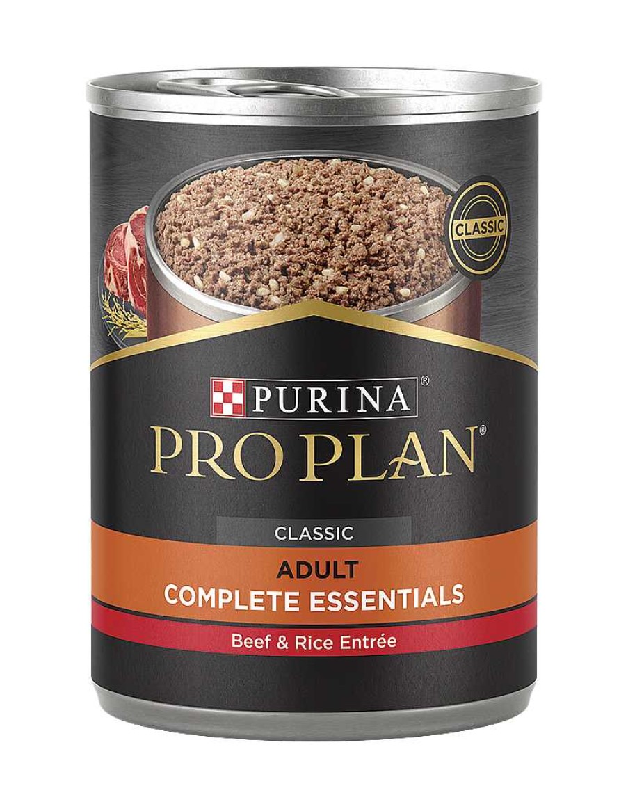 Dogs Purina Wet Dog Food | Pro Plan Complete Essentials Adult Beef & Rice Entr E Classic Wet Dog Food