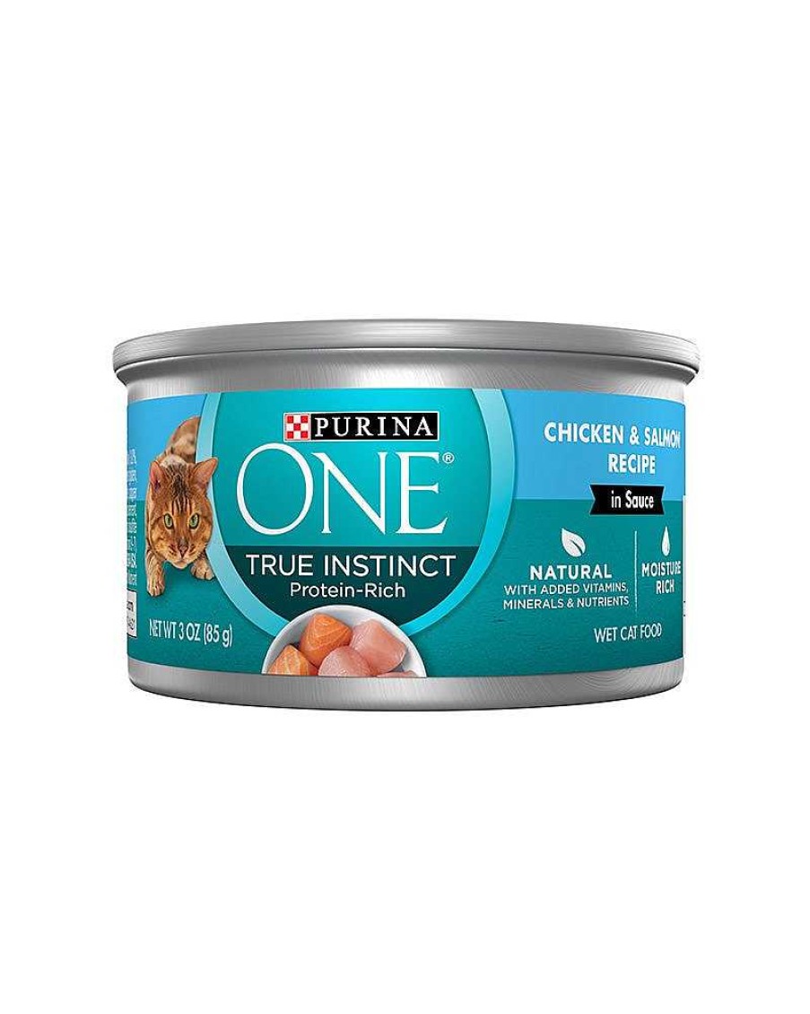 Cats Purina Wet Cat Food | Purina One True Instinct Chicken & Salmon Recipe In Sauce Wet Cat Food