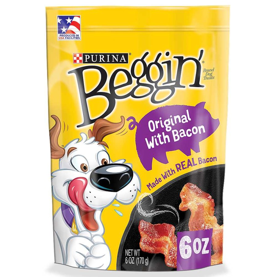 Dogs Purina Dog Jerky & Strips | Beggin' Dog Treats Original With Bacon