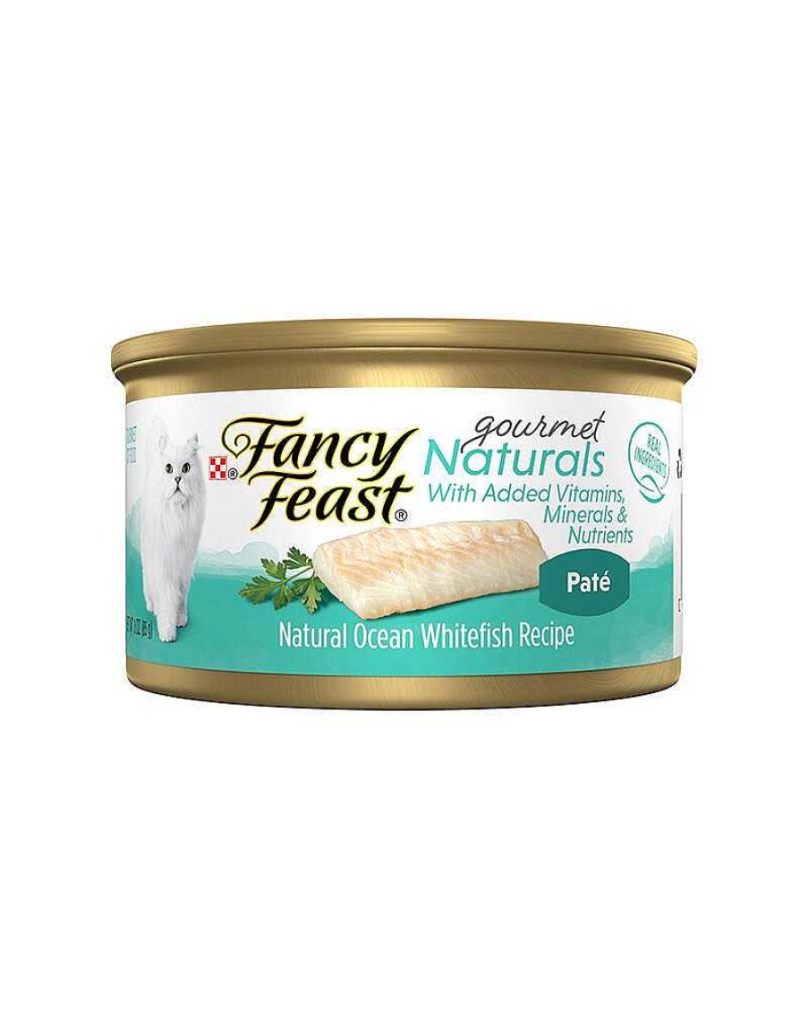 Cats Purina Wet Cat Food | Fancy Feast Gourmet Naturals Natural Whitefish Recipe Wet Cat Food