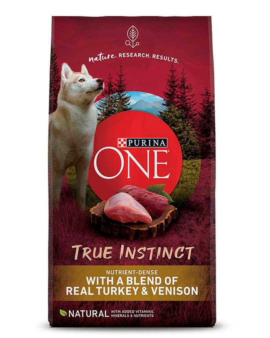 Dogs Purina Dry Dog Food | Purina One® True Instinct With A Blend Of Real Turkey & Venison Dog Food