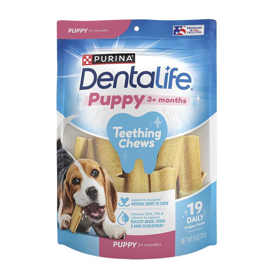 Dogs Purina Dog Dental Chews | Dentalife Puppy Teething Chews