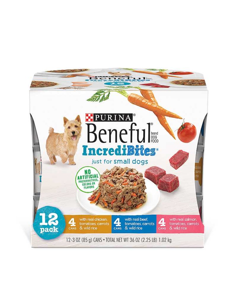 Dogs Purina Wet Dog Food | Beneful Incredibites 12-Count Small Wet Dog Variety Pack