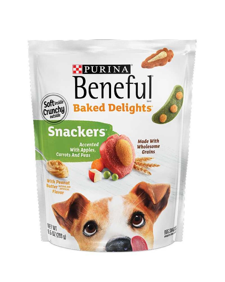 Dogs Purina Dog Chews | All Beneful Baked Delights Snackers Dog Treats