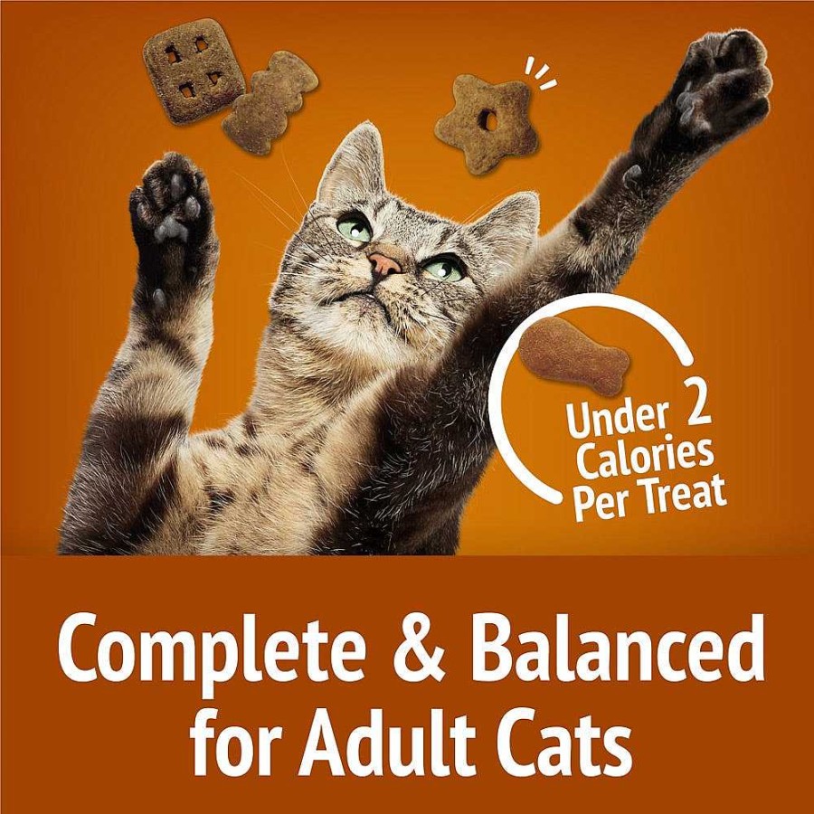 Cats Purina Dry Cat Treats | Friskies Party Mix Chicken Lovers Crunch With Real Chicken Cat Treats