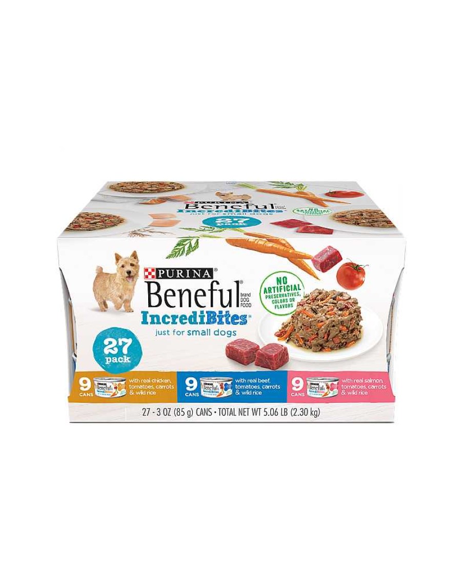 Dogs Purina Wet Dog Food | Beneful Incredibites Wet Dog Food Variety 27 Pack