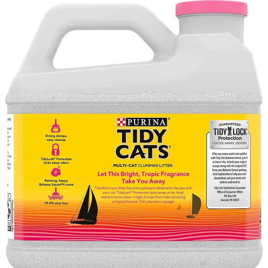 Cats Purina Clumping Litter | Tidy Cats Bahama Sunset Cat Litter