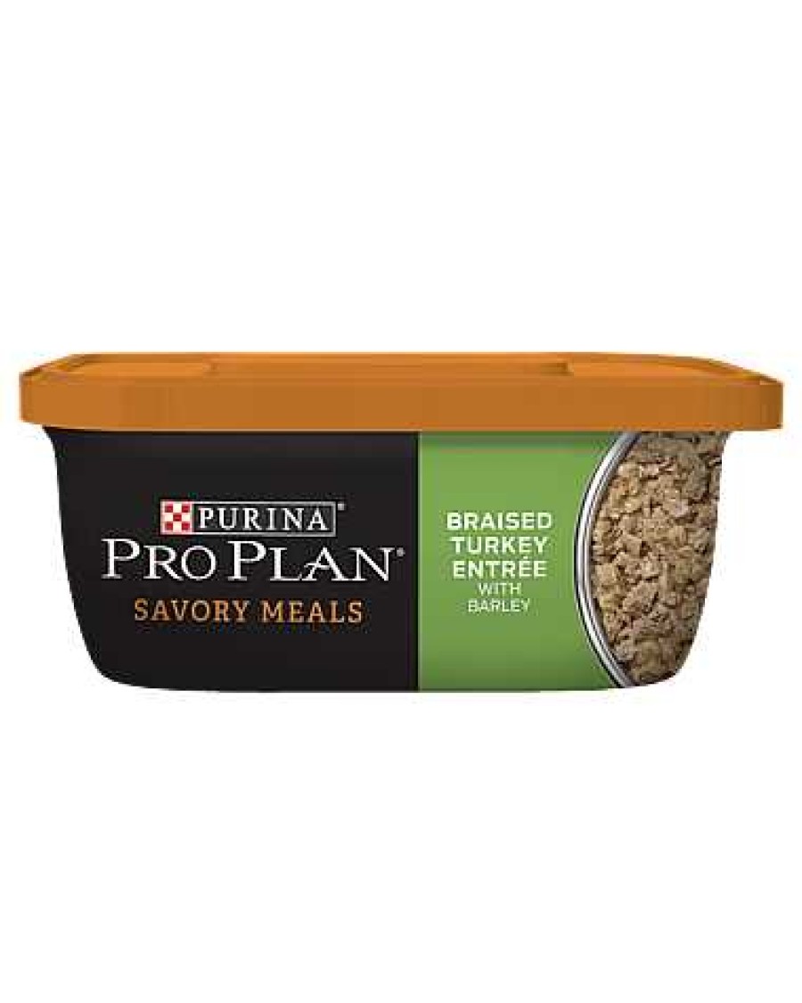 Dogs Purina Wet Dog Food | Pro Plan Savory Meals Braised Turkey Entr E With Barley Wet Dog Food