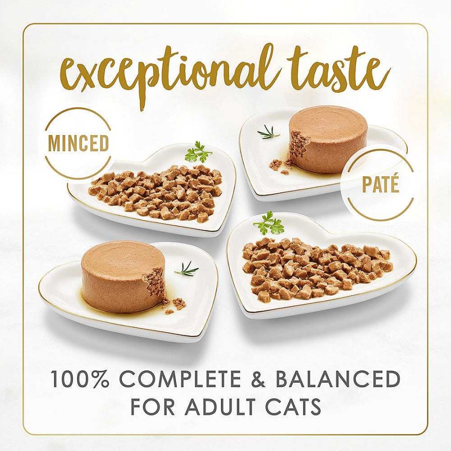 Cats Purina Senior Cat Food | Fancy Feast Senior Classic Chicken Pat , Beef Pat , Chicken In Gravy & Tuna In Gravy Variety Pack Wet Cat Food 12 Cans