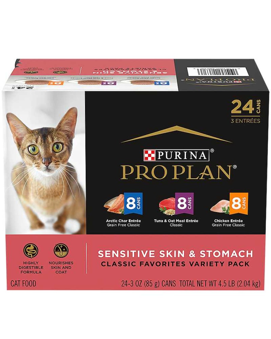 Cats Purina Wet Cat Food Pro Plan Sensitive Skin Stomach Tuna