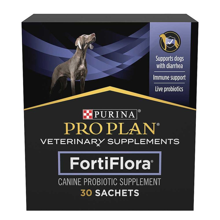 Dogs Purina Dog Supplements | Purina Pro Plan Veterinary Supplements Fortiflora Canine Nutritional Supplement