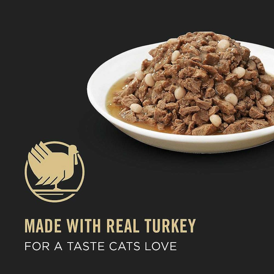 Cats Purina Wet Cat Food | Pro Plan Complete Essentials Turkey & Pasta Entr E In Gravy Wet Cat Food