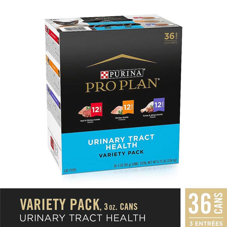 Cats Purina Wet Cat Food | Pro Plan Focus Urinary Tract Health Wet Cat Food Variety Pack 36 Count