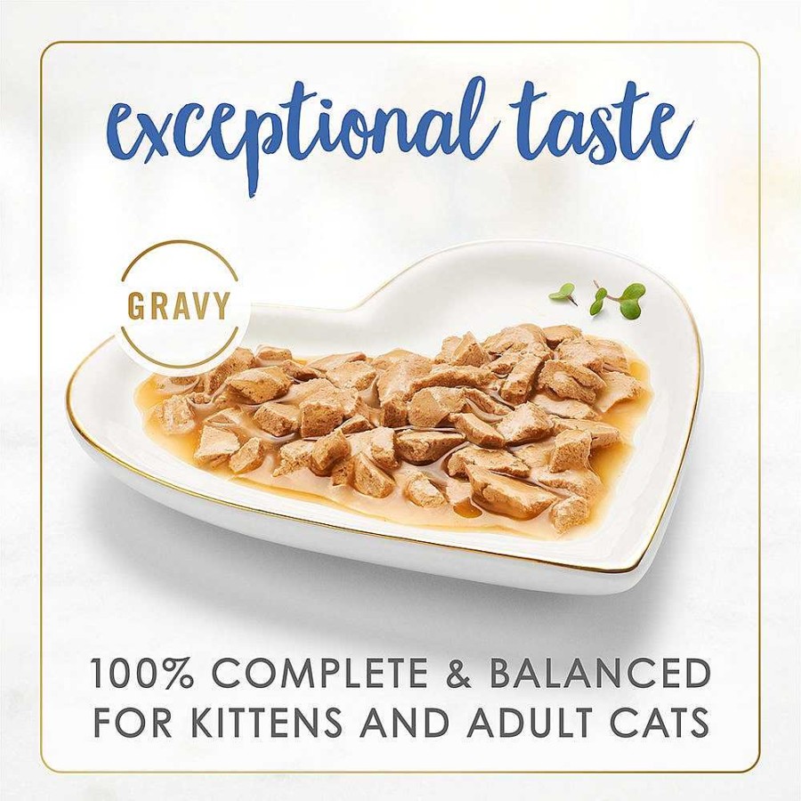 Cats Purina Wet Cat Food | Purina Fancy Feast Gravy Lovers Ocean Whitefish And Tuna Feast Gourmet Cat Food In Wet Cat Food Gravy