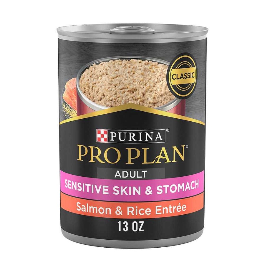 Dogs Purina Wet Dog Food | Pro Plan Sensitive Skin & Stomach Wet Dog Food Salmon & Rice Entree