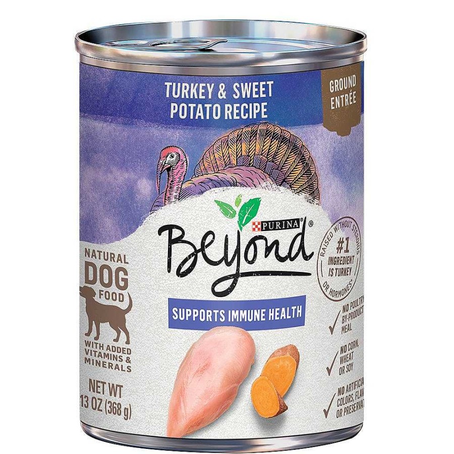 Dogs Purina Wet Dog Food | Beyond Turkey & Sweet Potato Recipe Ground Entr E Wet Dog Food