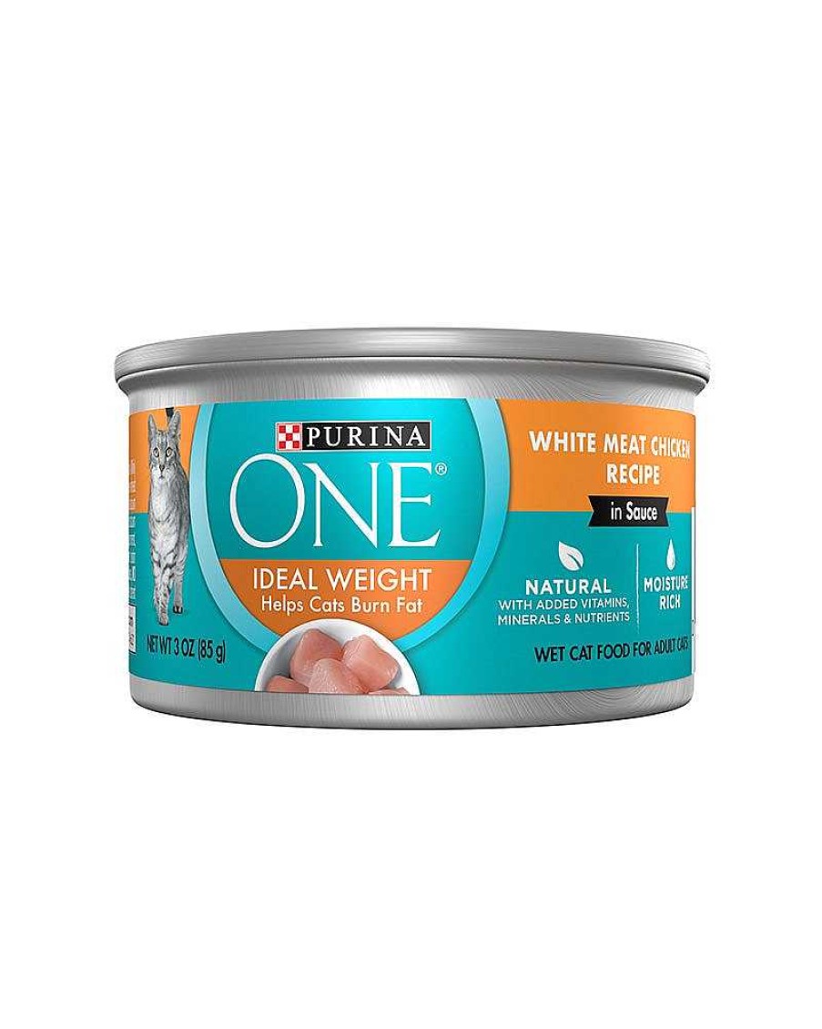 Cats Purina Wet Cat Food | Purina One Ideal Weight White Meat Chicken Recipe In Sauce Wet Cat Food