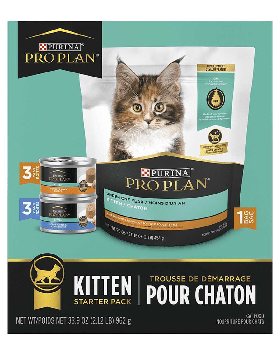 Cats Purina Wet Cat Food | Pro Plan Wet Kitten Food Starter Kit