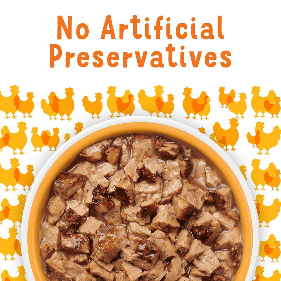 Cats Purina Cat Toppers & Complements | Friskies Lil' Grillers Seared Cuts With Chicken In Gravy Cat Food Complement