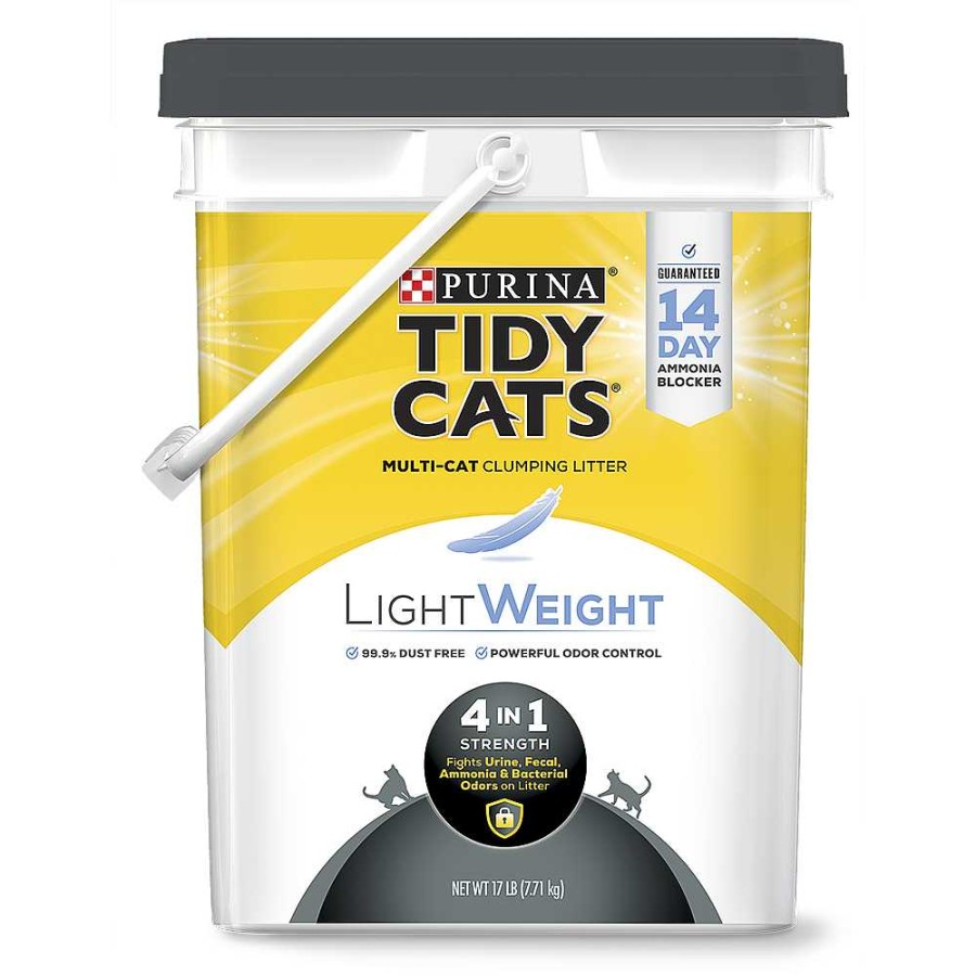 Cats Purina Clumping Litter | Tidy Cats® Lightweight 4-In-1 Strength Multi-Cat Litter