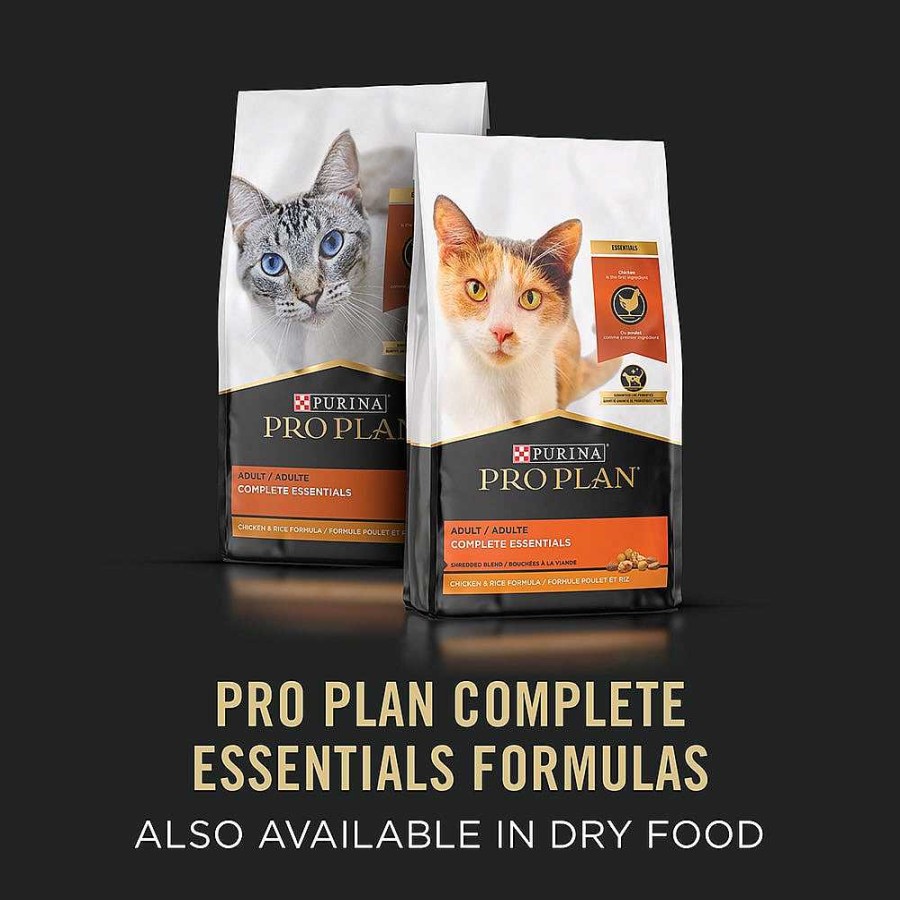 Cats Purina Wet Cat Food | Pro Plan Complete Essentials Trout & Pasta Entr E In Sauce Wet Cat Food