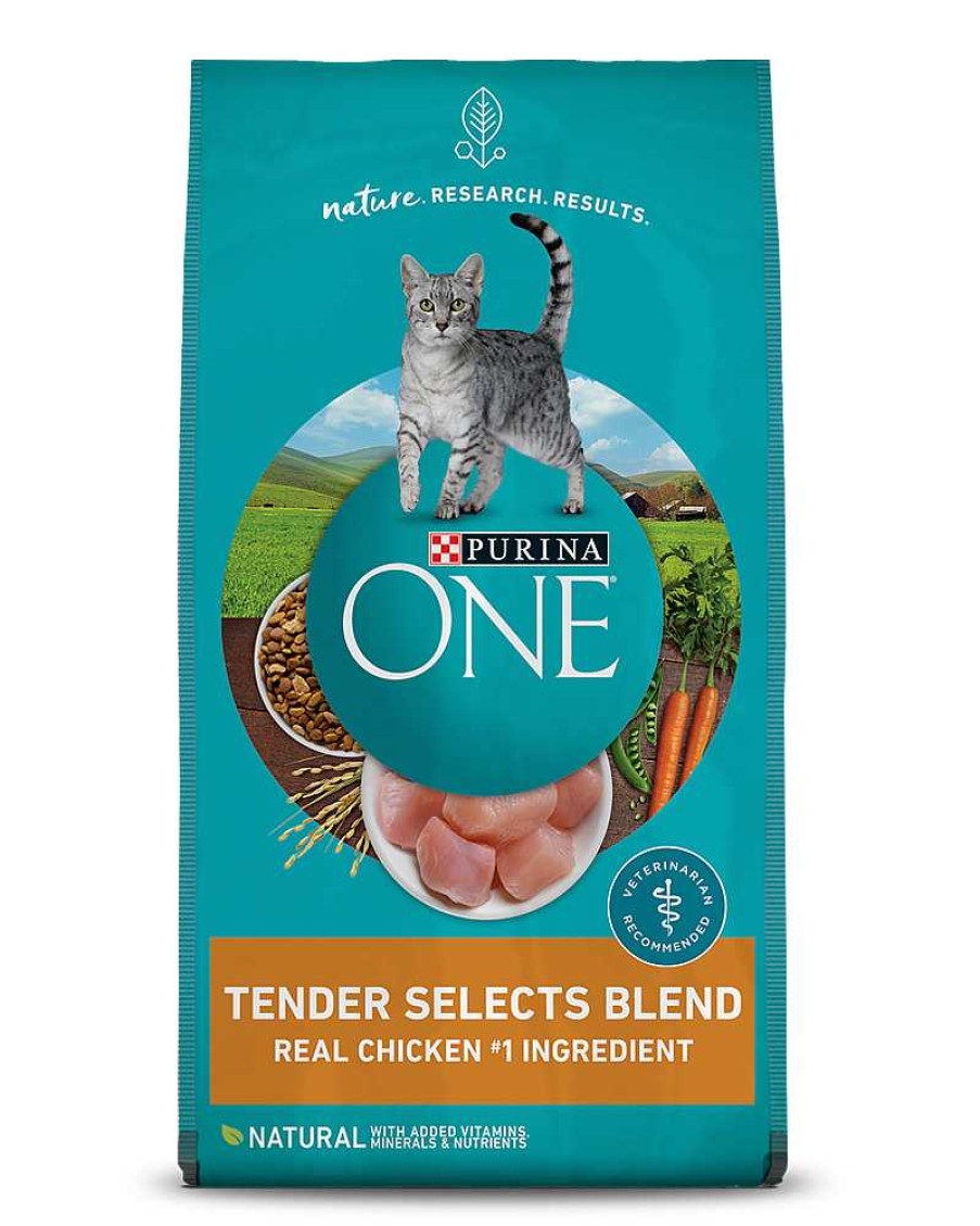 Cats Purina Dry Cat Food | Purina One Tender Selects Blend With Real Chicken Dry Cat Food