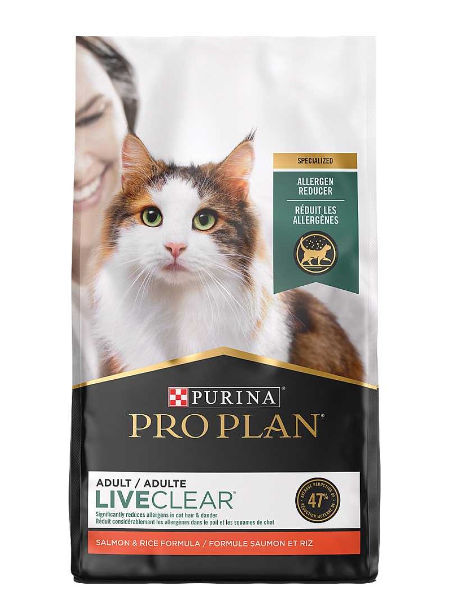 Cats Purina Dry Cat Food | Pro Plan Liveclear Allergen Reducing Salmon & Rice Formula Dry Cat Food