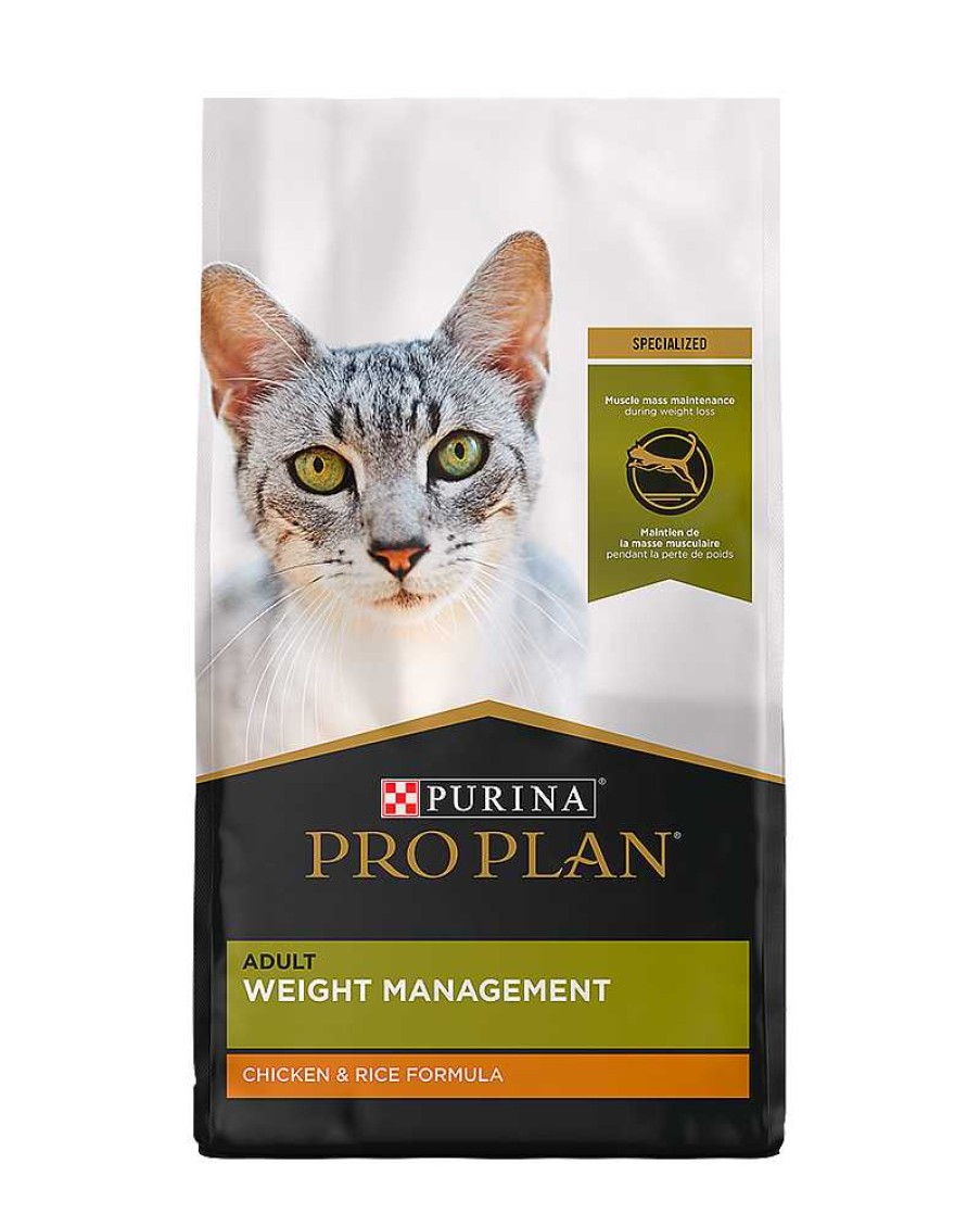 Cats Purina Dry Cat Food | Pro Plan Adult Weight Management Chicken & Rice Formula Dry Cat Food